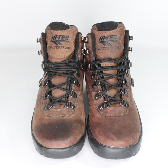 Vtg New Hi Tec Mens 9 Boise Waterproof Boots Brown main image 5